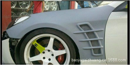 現代勞恩斯酷派 A款鯊魚鰭改裝風口葉子板 定制改裝，彰顯個性風采